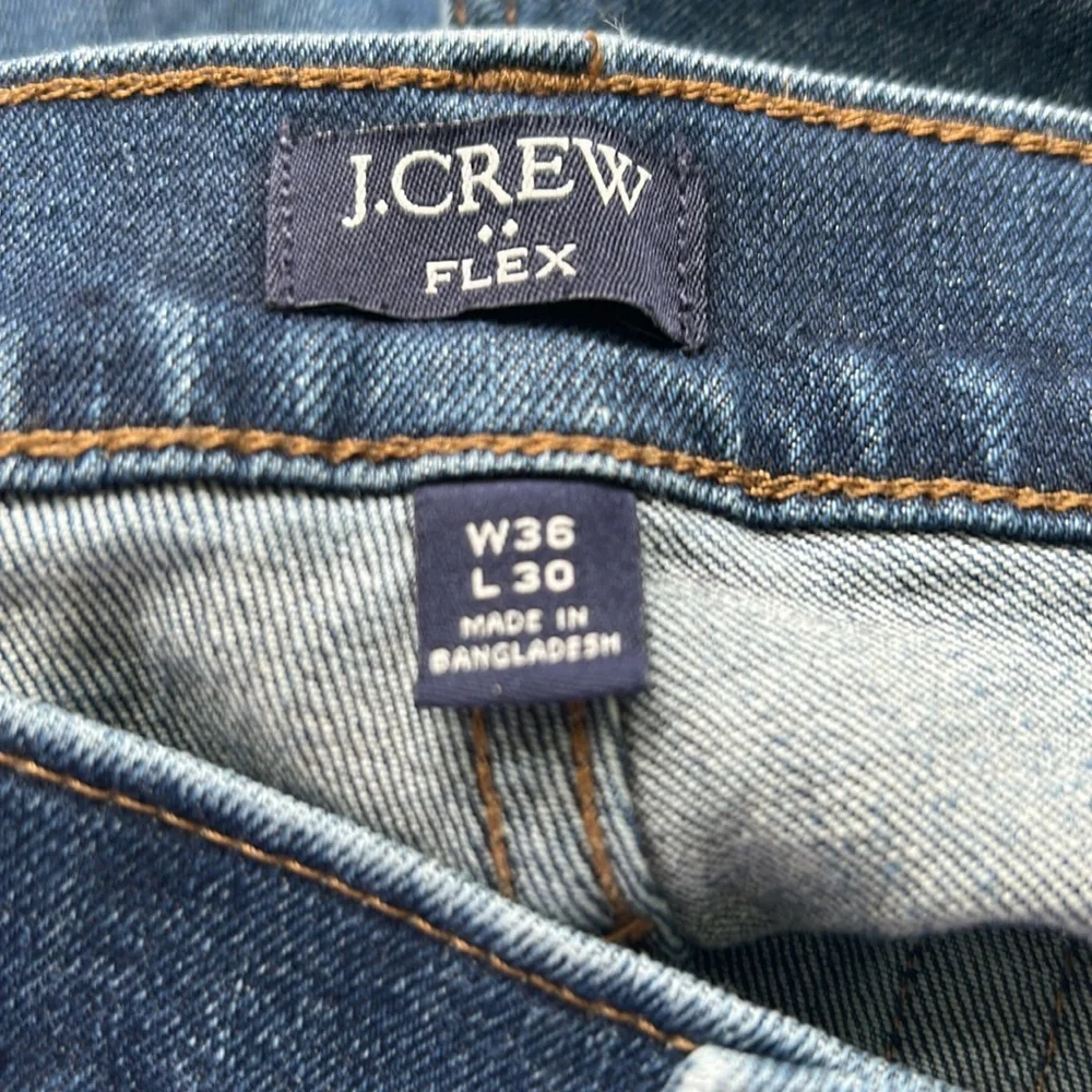 J. Crew Men's Flex Straight Jeans 36 / 30